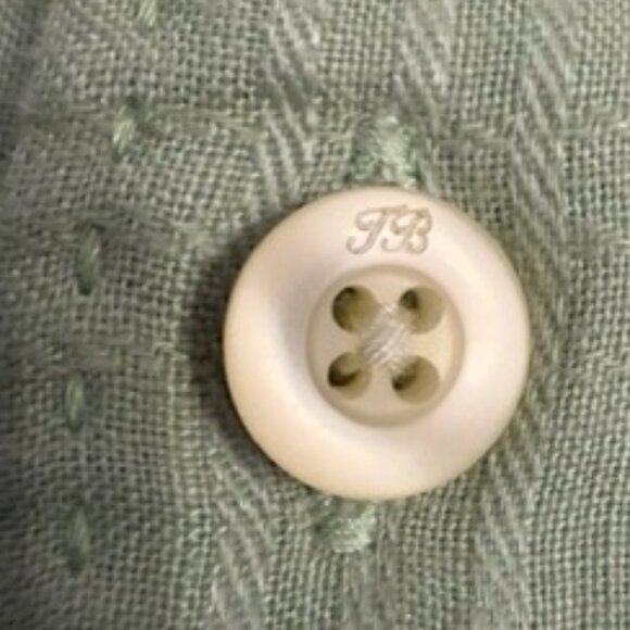 Tommy Bahama 100% Linen Green Short Sleeve Shirt – Size XL - Picture 8 of 13
